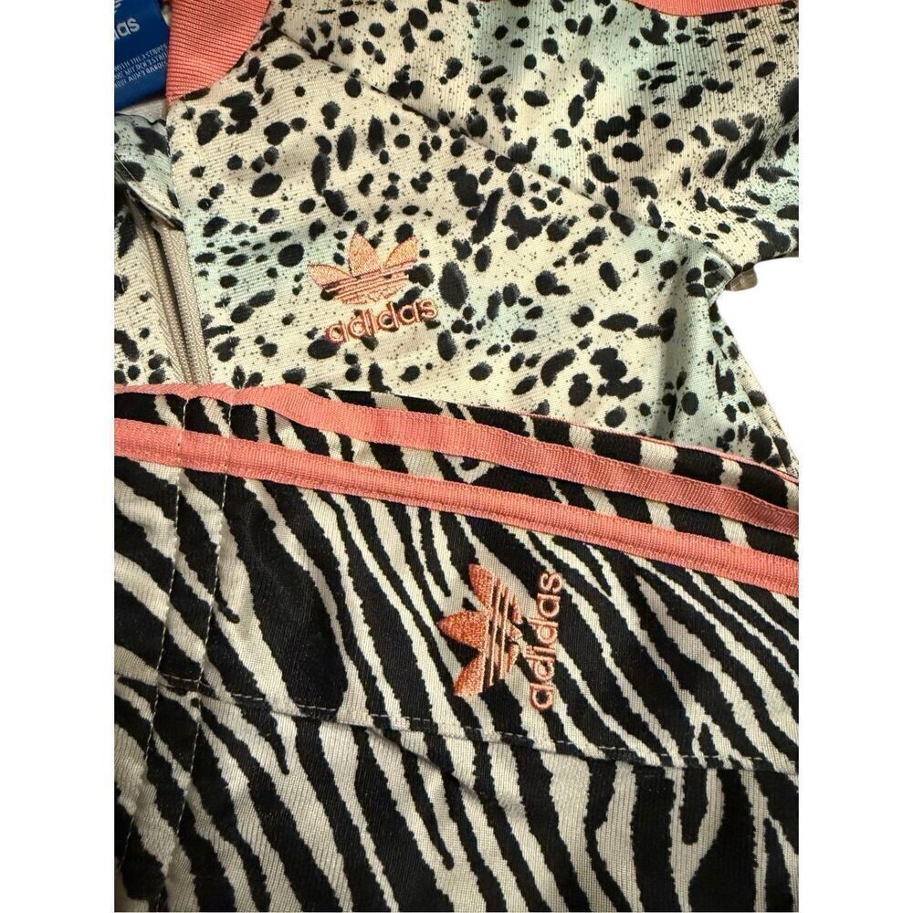 Adidas Originals Leopard Print Track Suit Set Two (2) Piece Outfit 9-12 Months - Picture 10 of 10